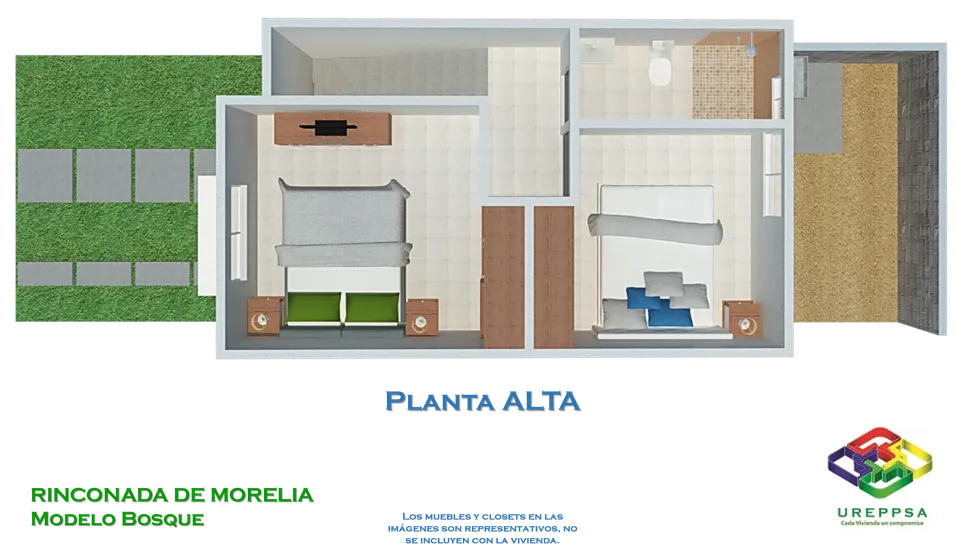 Rinconada De Morelia: planta alta