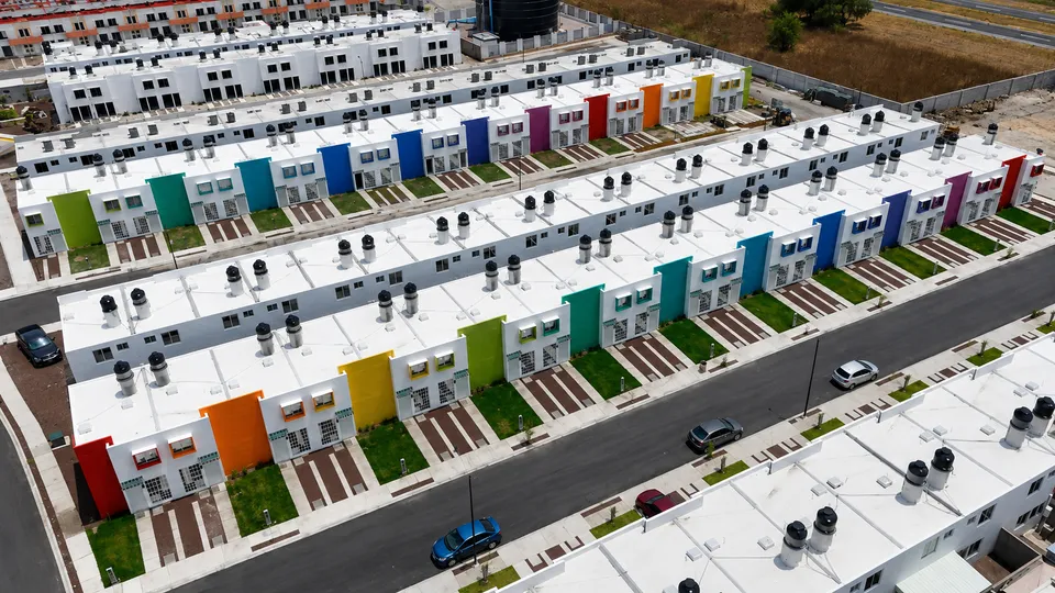 Nueva Sienna Residencial: vista aérea conjunto