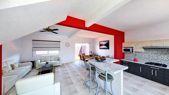 Modelo Goleta: interior
