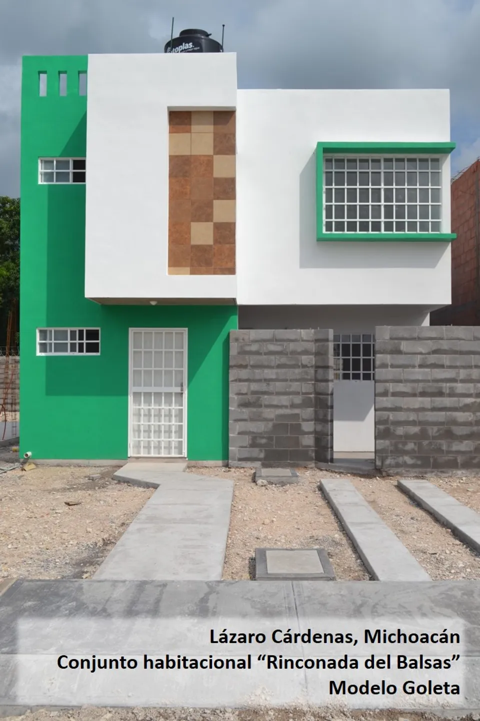 Rinconada del Balsas: modelo goleta