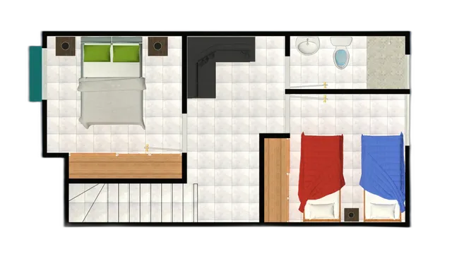Nueva Sienna Residencial: Planta alta