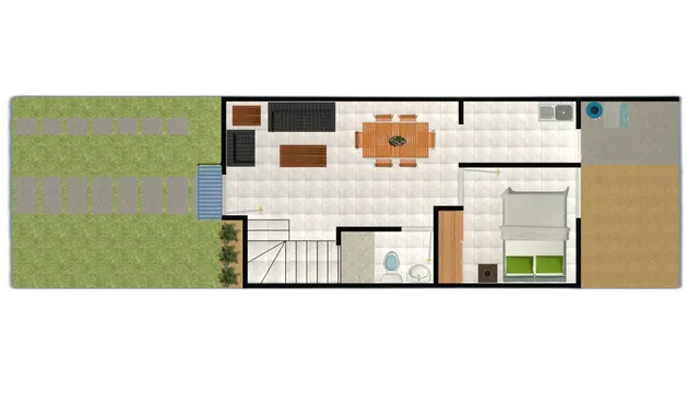 Nueva Sienna Residencial: Planta baja